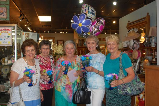 The "J Club" Jodi, Judy, Judy (Mom), Jean and Joni!